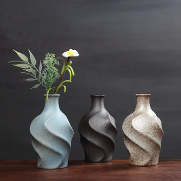 Artisan Japanese Mini Ceramic Vase