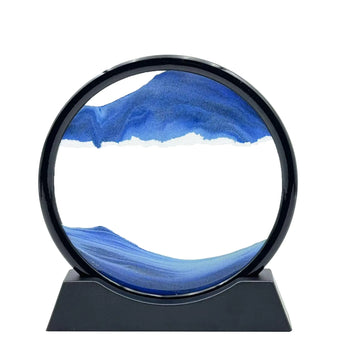 AzureLeap OceanFlow Sand Art Frame