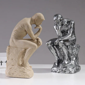 Artistic European Figurine - Elegant Home Decor